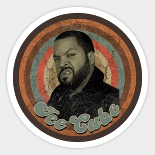 O'Shea Jackson Sr. // Vintage look aesthetic art Sticker